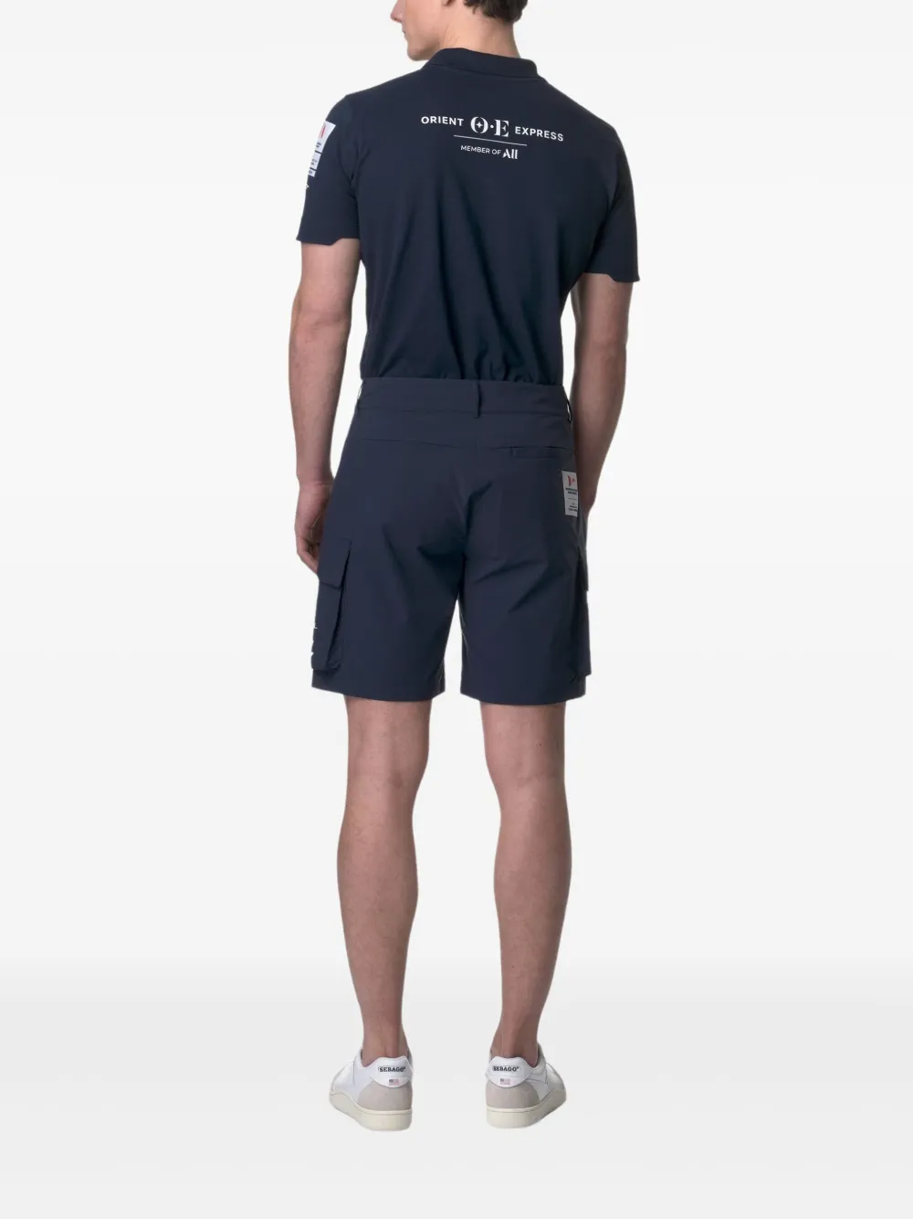 K-way X Orient Express Racing Team Greges Shorts In Blue