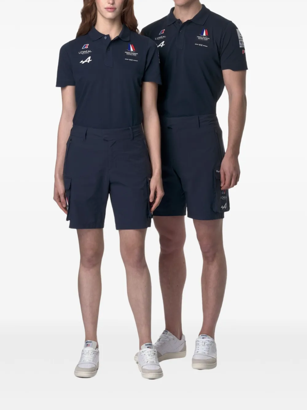 K-way X Orient Express Racing Team Greges Shorts In Blue