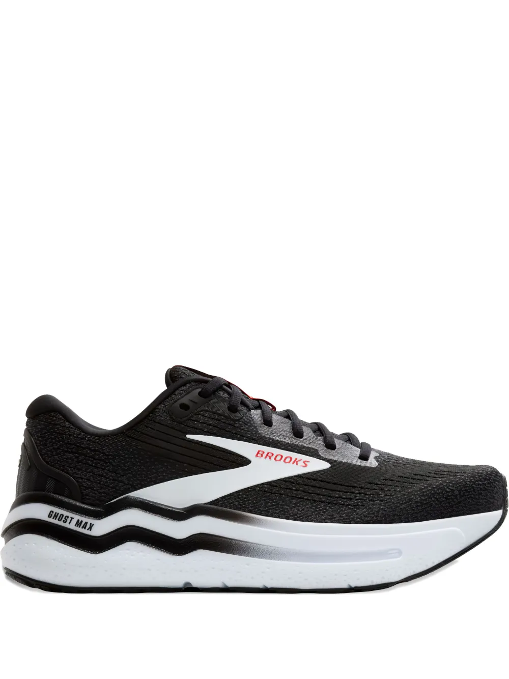 BROOKS Ghost Max 2 lace-up sneakers Zwart