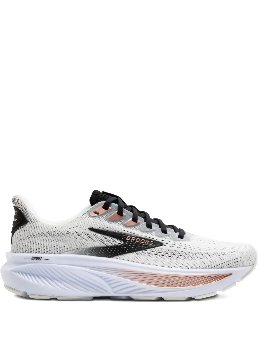 BROOKS Ghost 17 "White" sneakers Beige