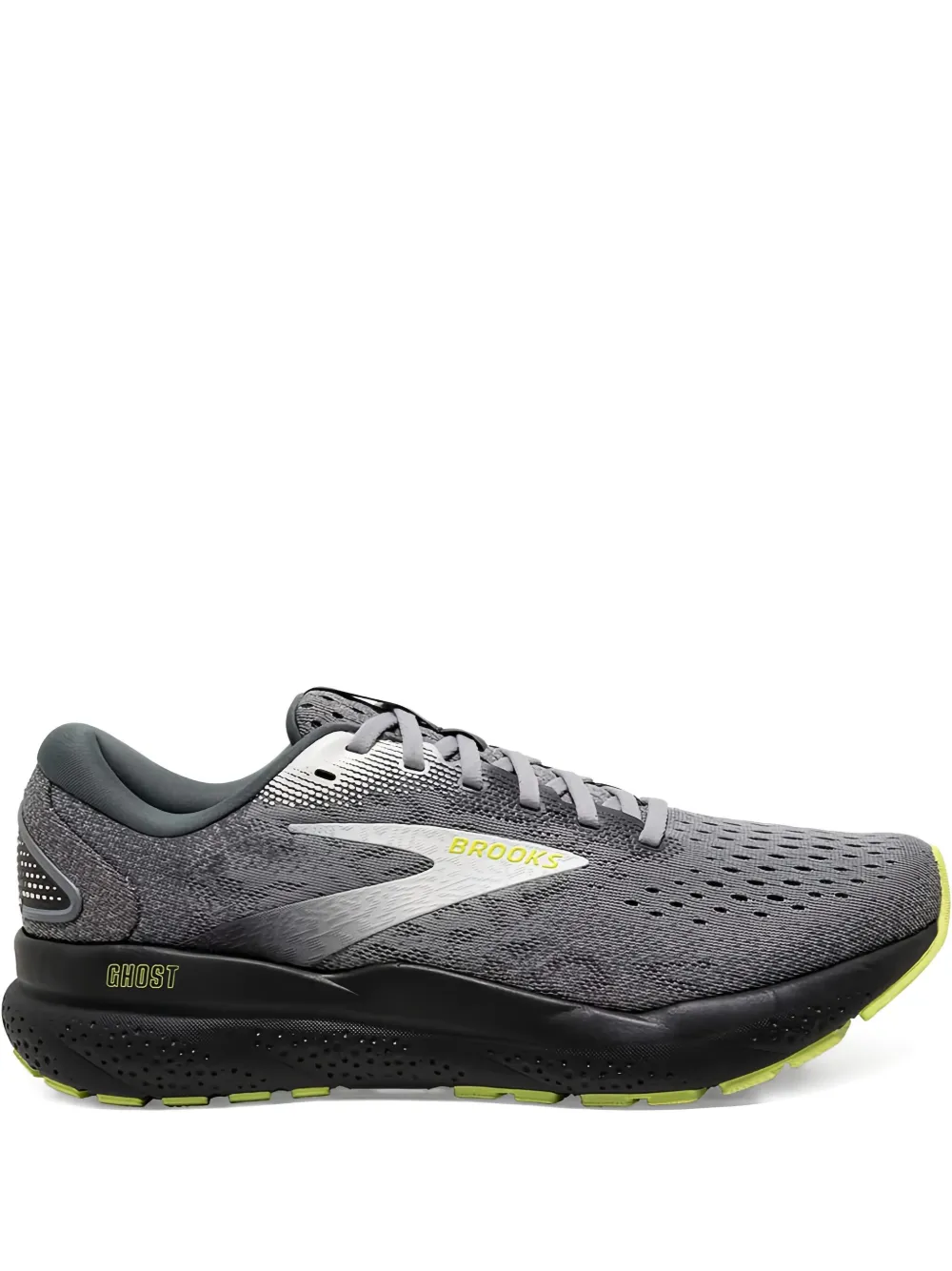 BROOKS Ghost 16 lace-up sneakers Grijs