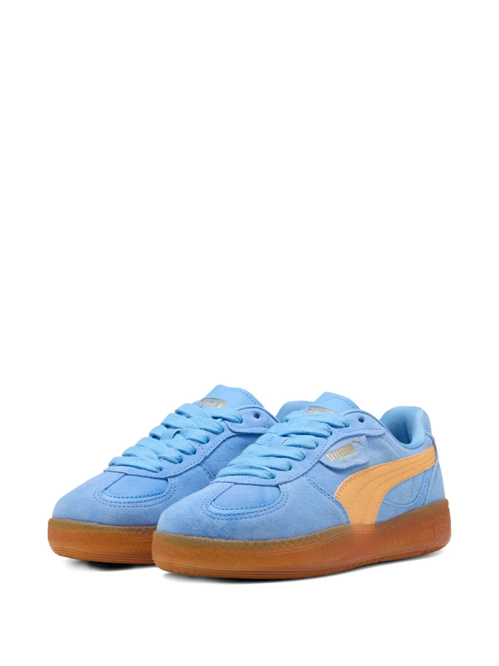 PUMA Palermo Moda Light Blue/Orange sneakers - Blauw