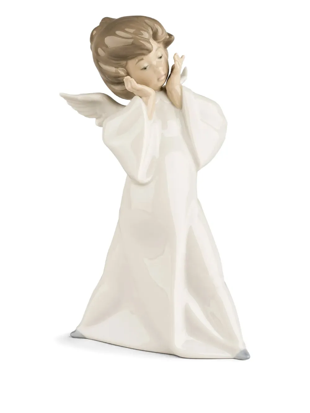 Lladrò Little Angel Figurine (9x 4cm) In White