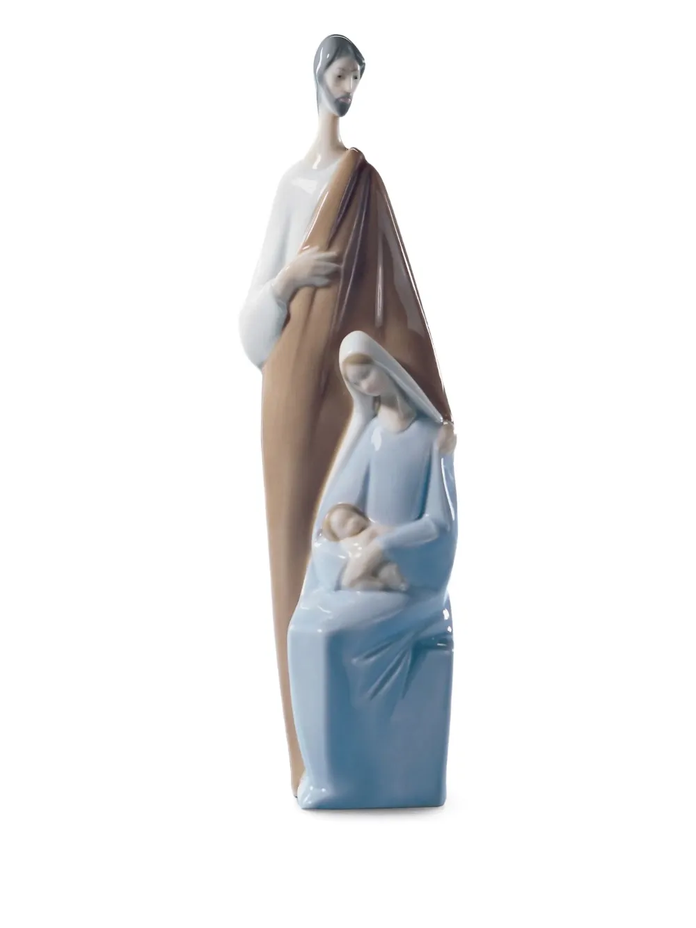 Lladrò Holy Family Sculpture In Multi