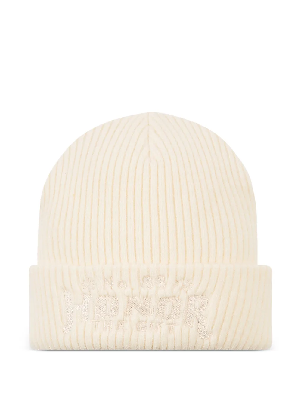 Honor The Gift No.88 ribbed beanie | Neutrals | Image 1