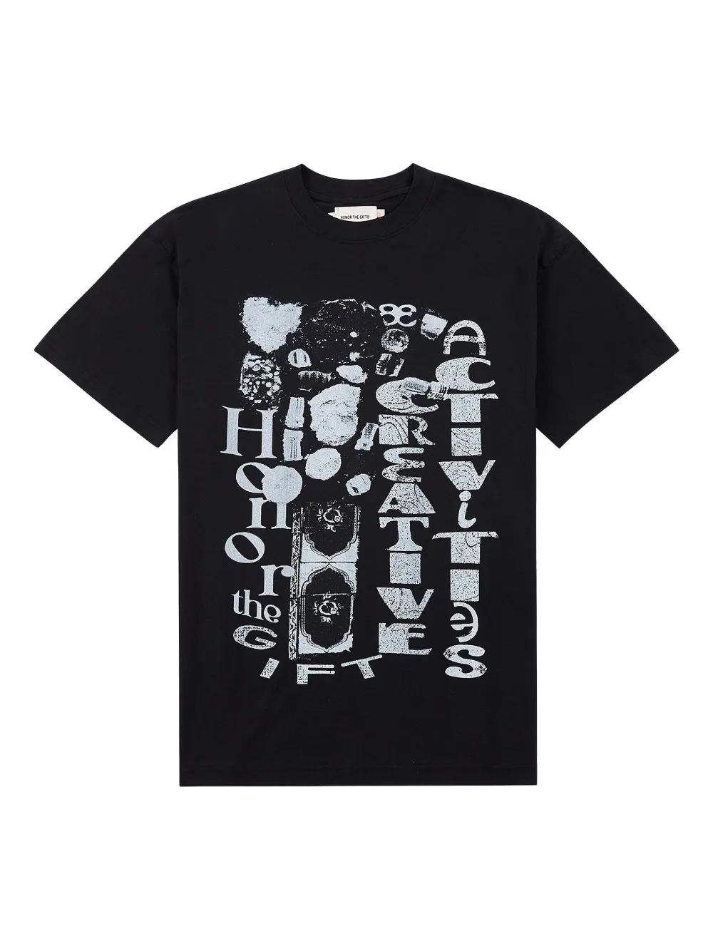 Honor The Gift Creative T-shirt | Black | Image 1