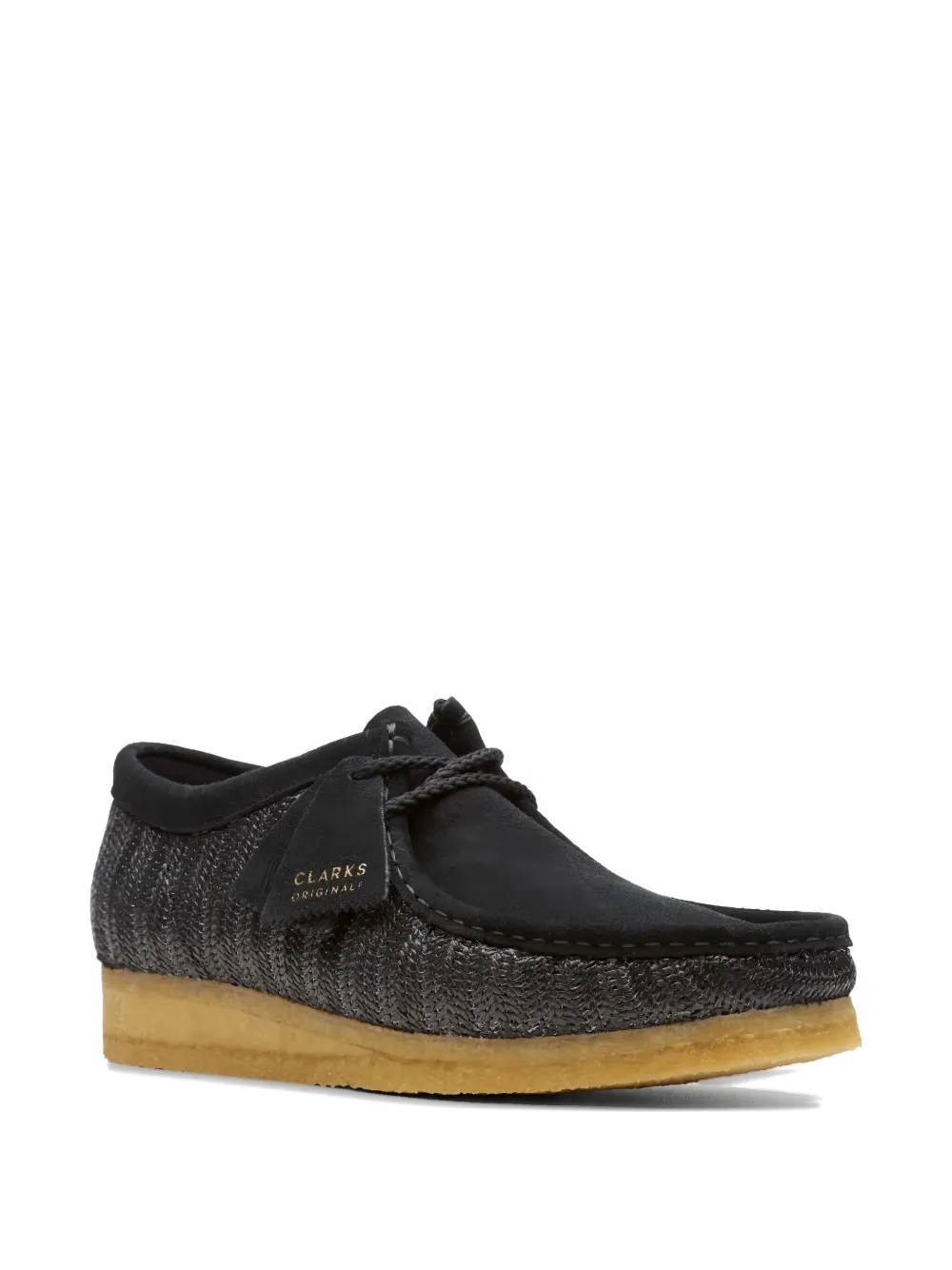 Clarks Originals Wallabee raffia desert boots | Desert Boots | Image 2