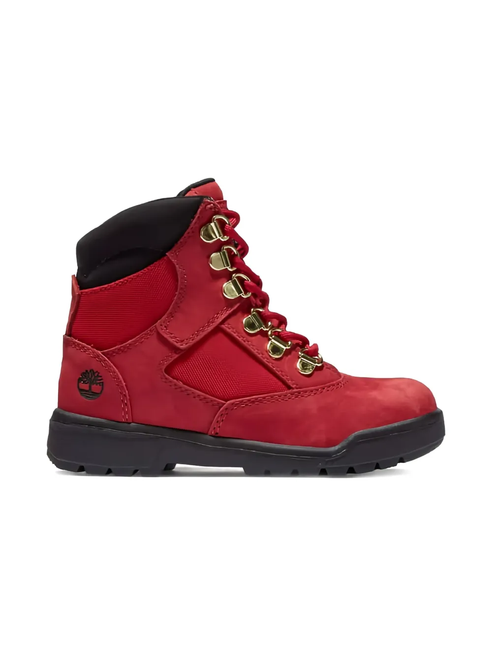 Timberland 6 Inch Field Boots In Red