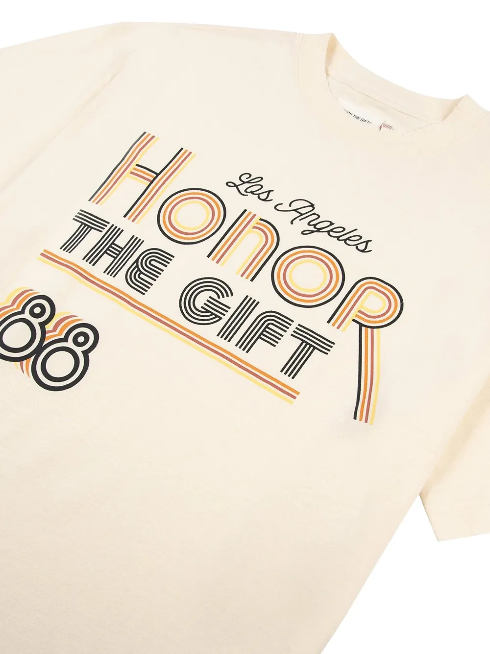 Honor The Gift Retro Honor T-shirt - Beige
