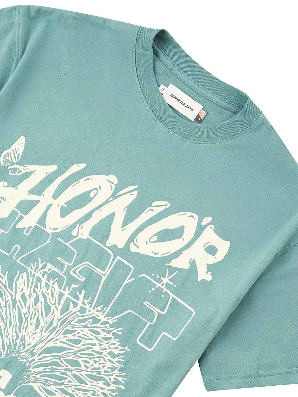 Honor The Gift Family Tree T-shirt - Groen