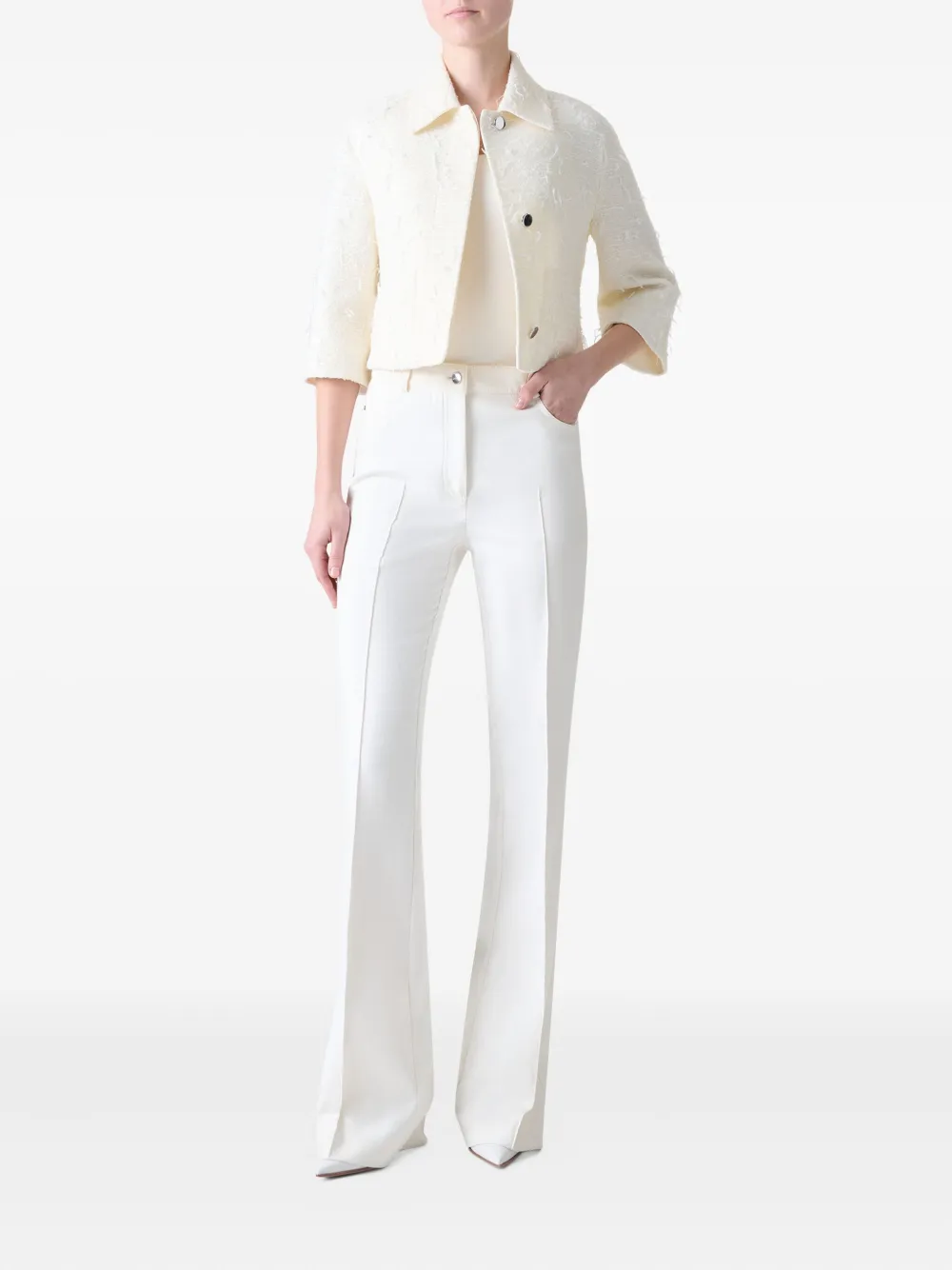 Akris frayed jacket | Cropped Jackets | Image 2