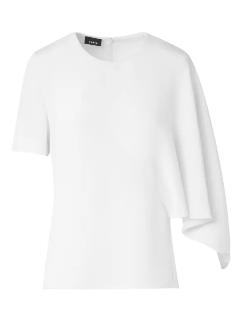 Akris blusa con mangas asimétricas