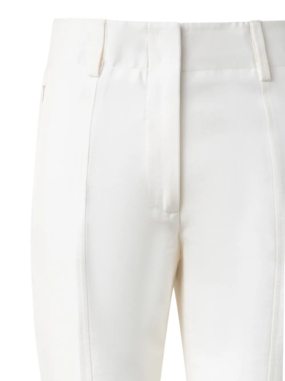 Akris Broek met ritszakken Wit
