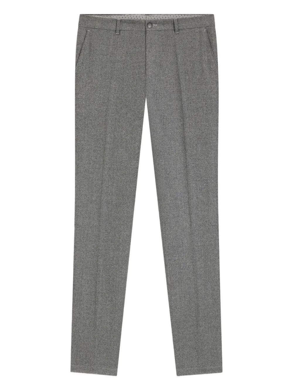 BOSS Herringbone Trousers | Grey | Image 1