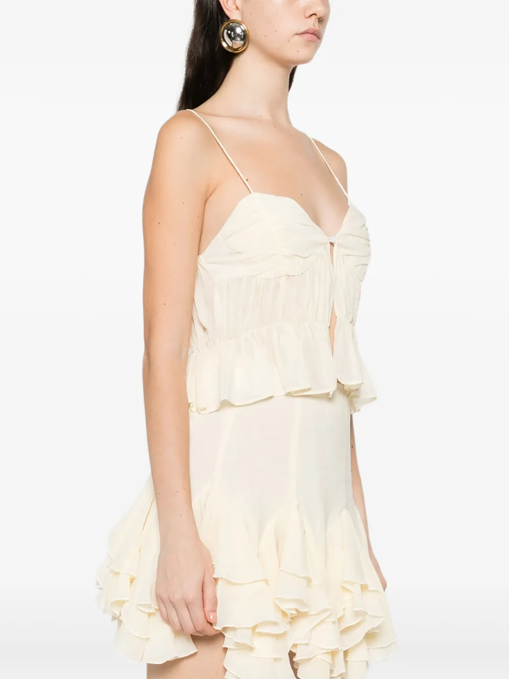 Occleus Jolie Top In Neutral