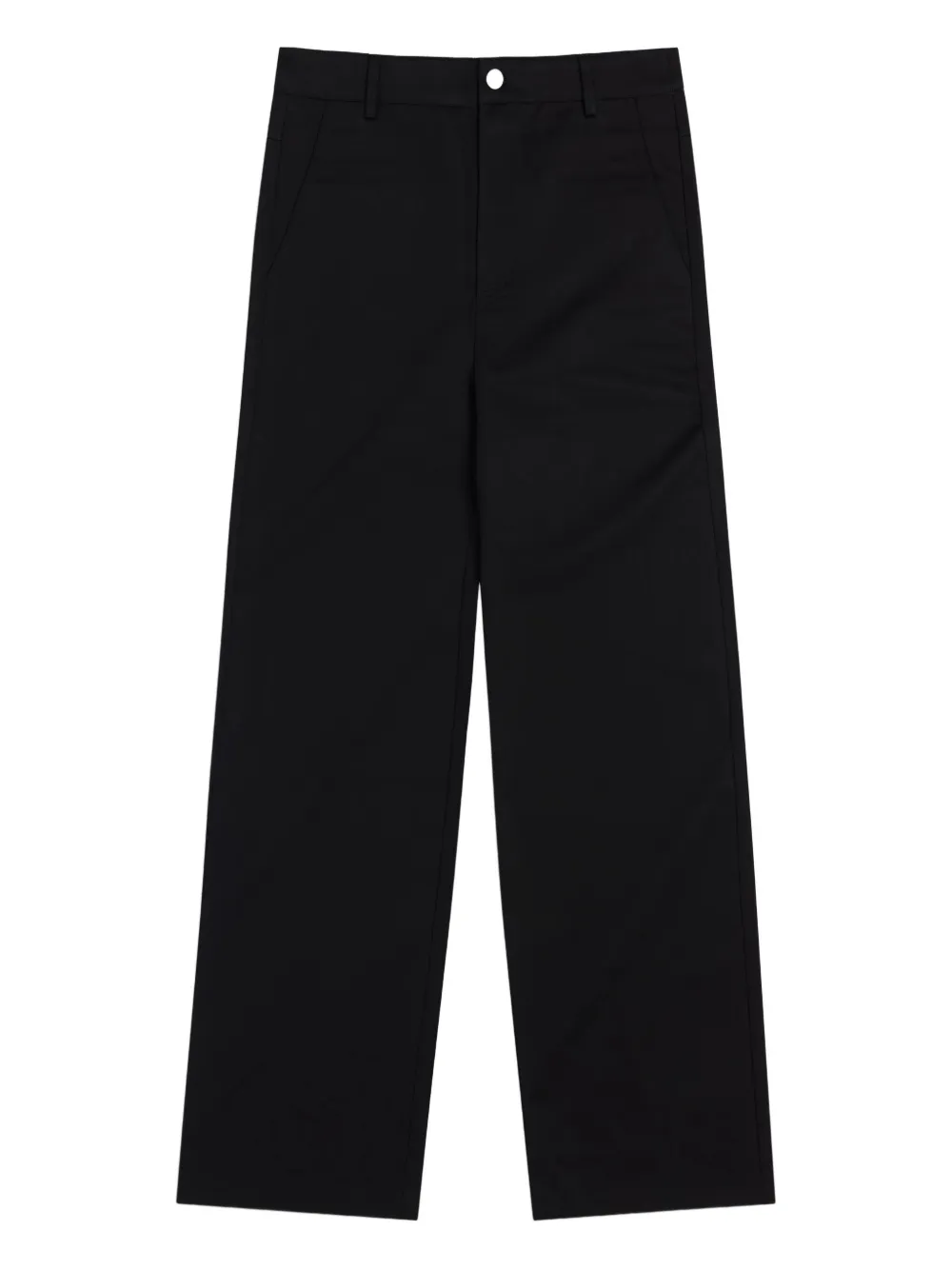 Krost Cotton Trousers In Black