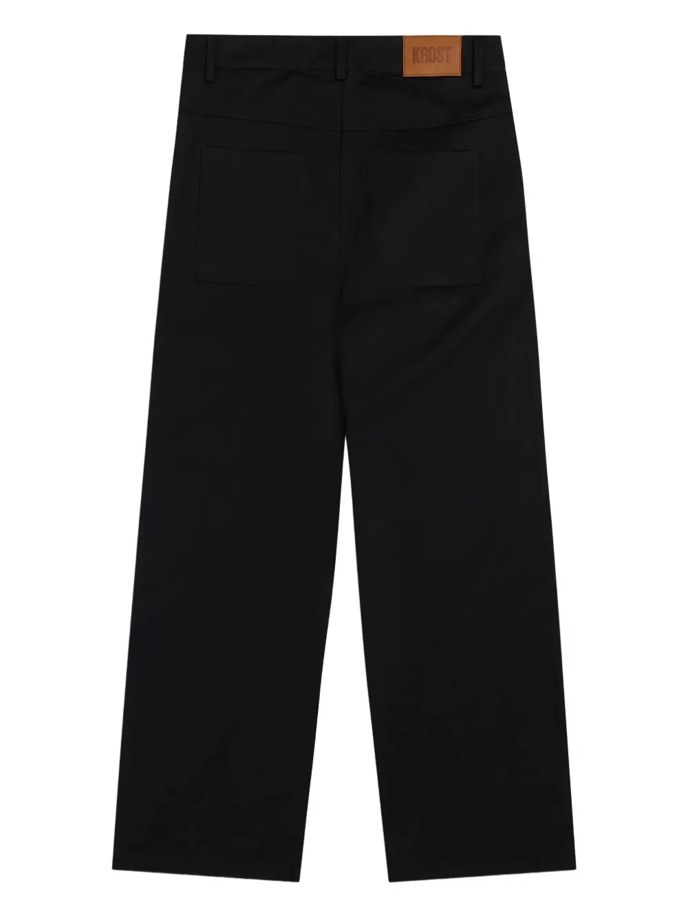 KROST Katoenen broek - Zwart