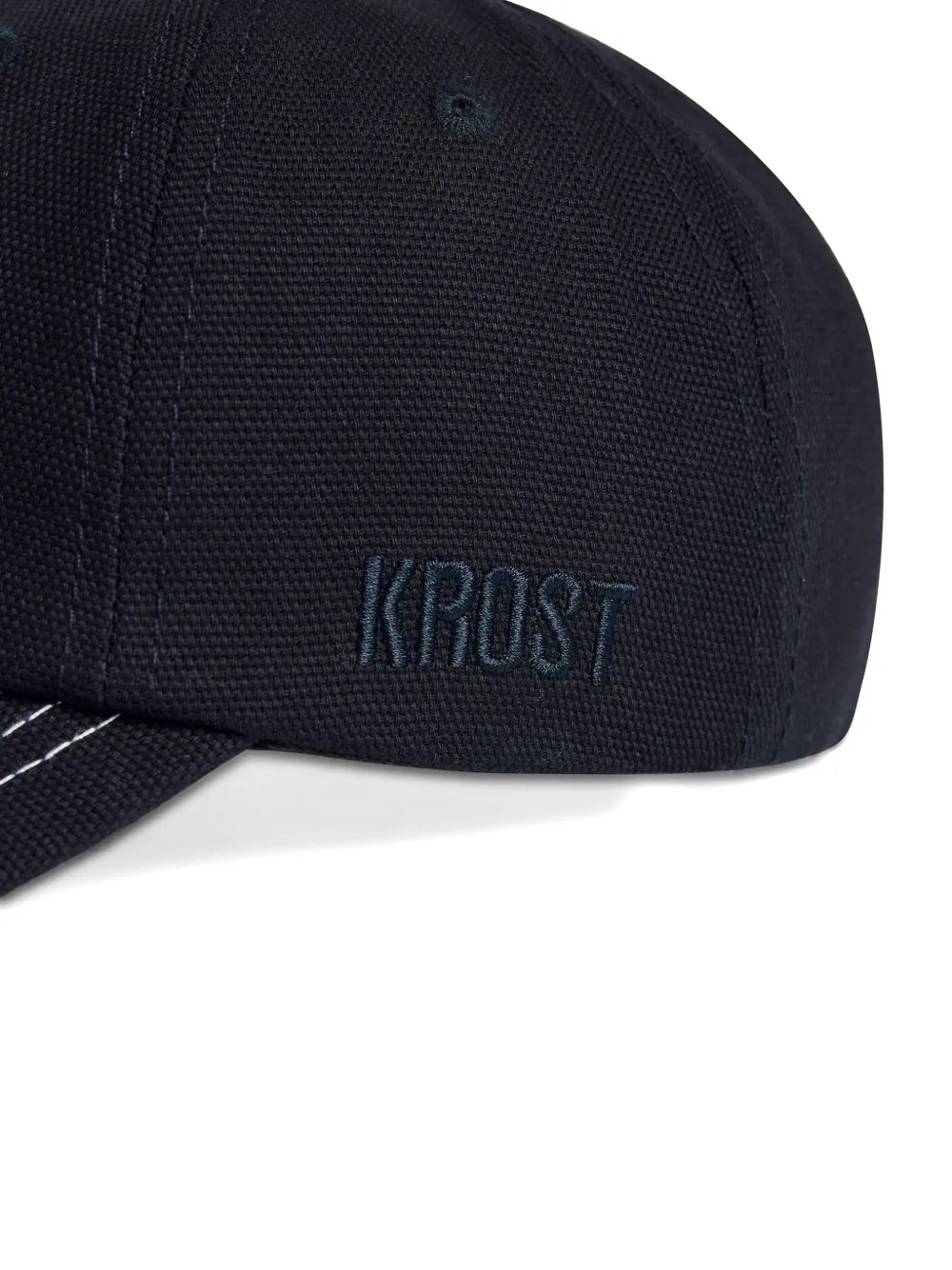 Krost Stitched Baseball Cap In Blue