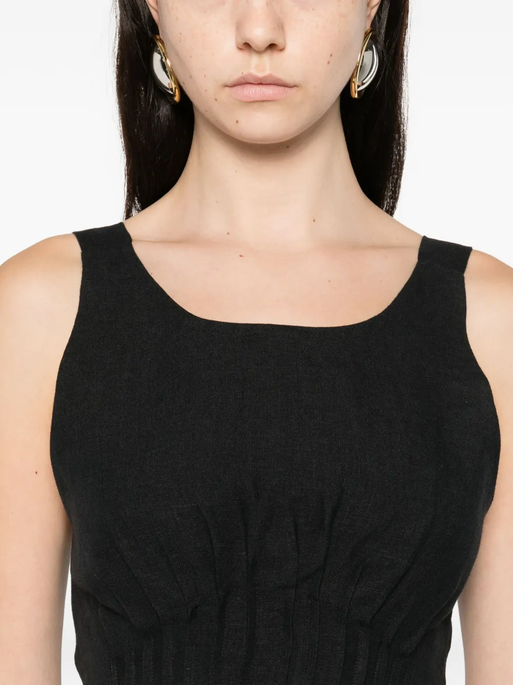 Occleus Rue Tankt Top In Black