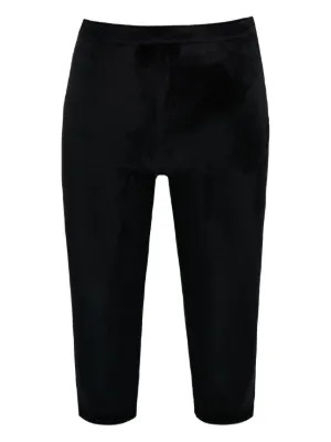 Pleats Please Issey Miyake プリーツ クロップドパンツ | ブラック