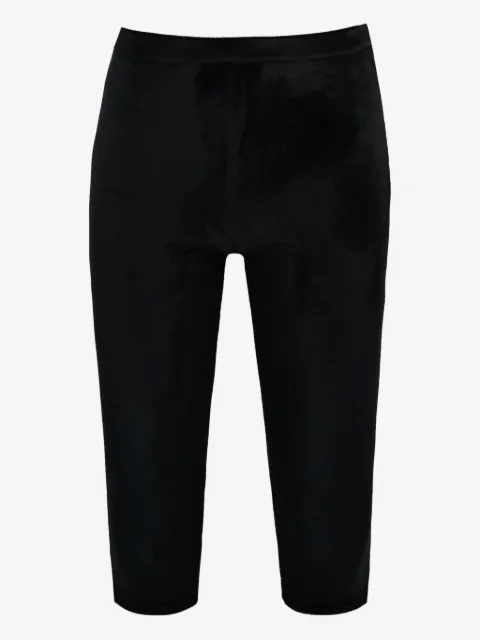 AZEEZA Shreya Capri velvet trousers
