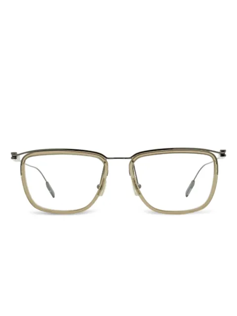 Zegna rectangular glasses