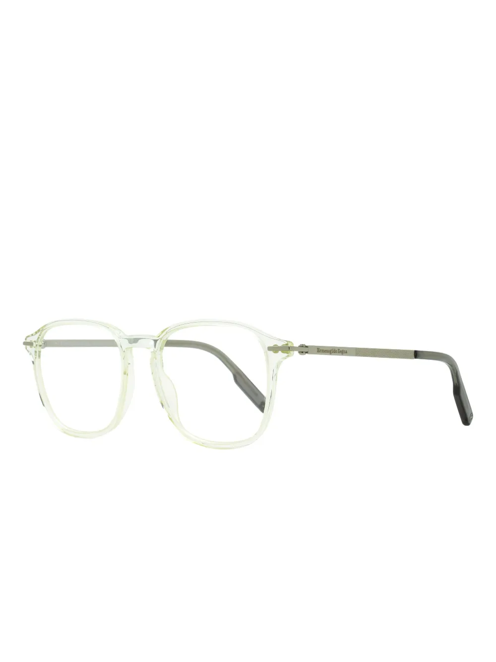 Zegna keyhole bridge square-frame glasses | Image 2