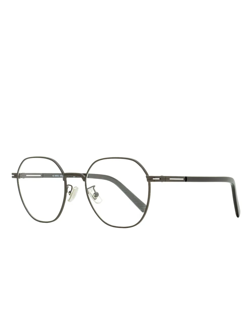 Zegna lunettes de vue à monture géométrique | Image 2