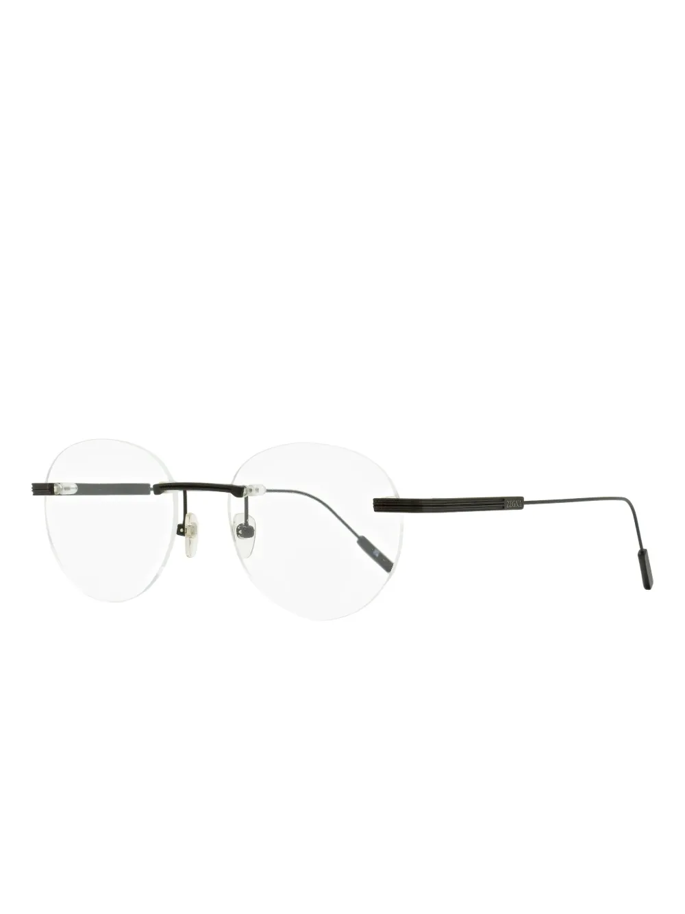 Zegna lunettes de vue à design sans monture | Image 2