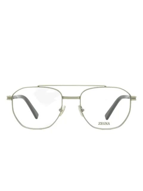 Zegna Road Brand Mark Pilotenbrille
