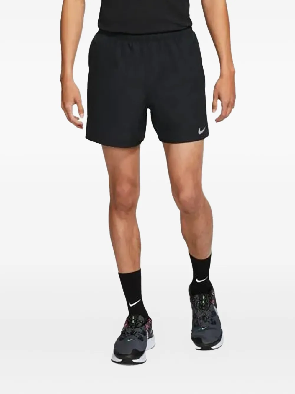 Nike Challenger 5 track shorts | Black | Image 1