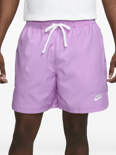 Nike logo-embroidered shorts