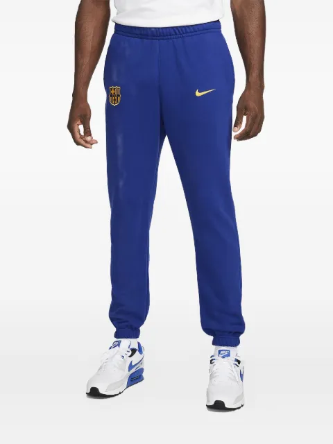 Nike x FC Barcelona Club Swoosh-embroidered track pants
