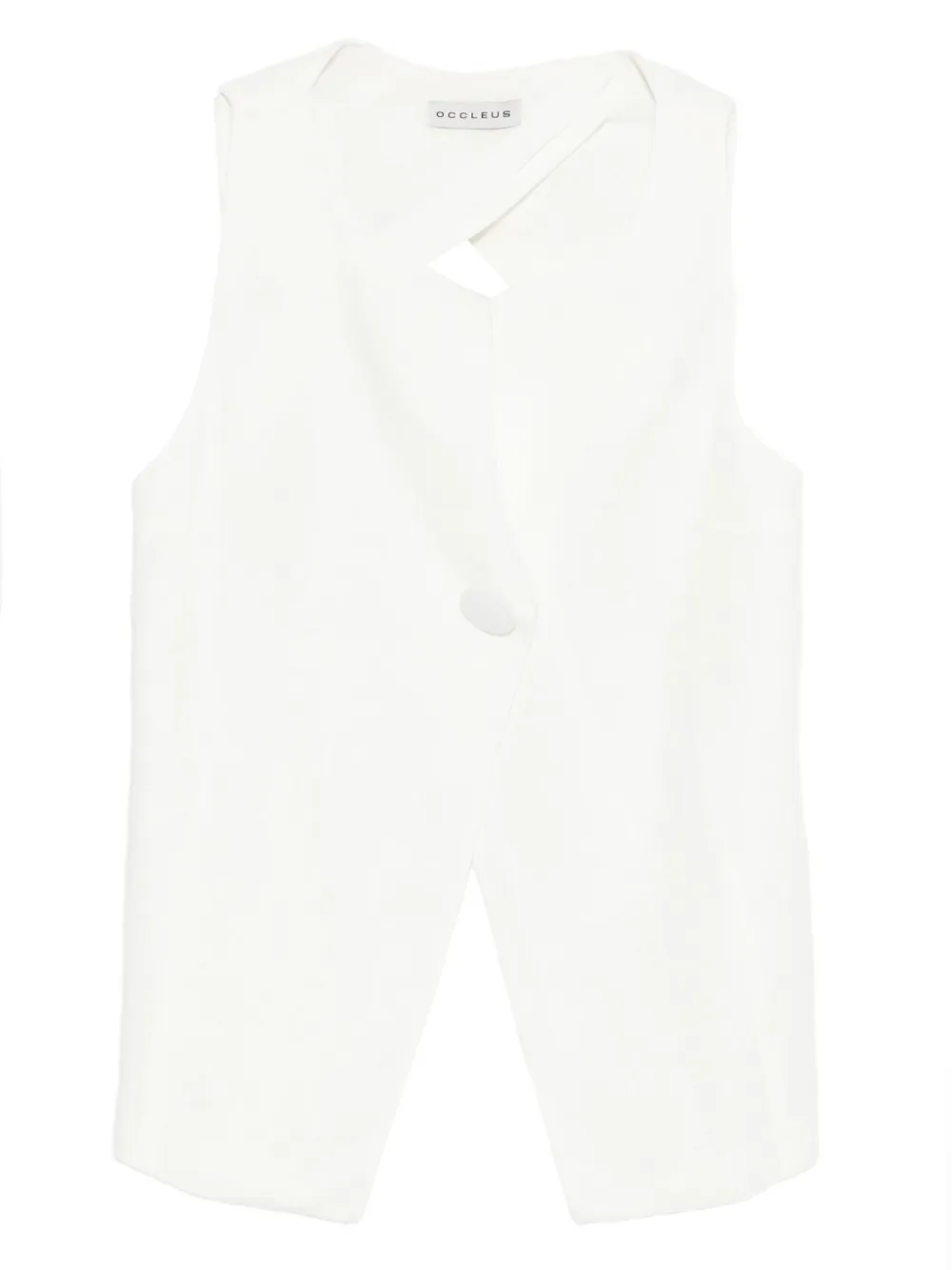 Occleus August Vest In White