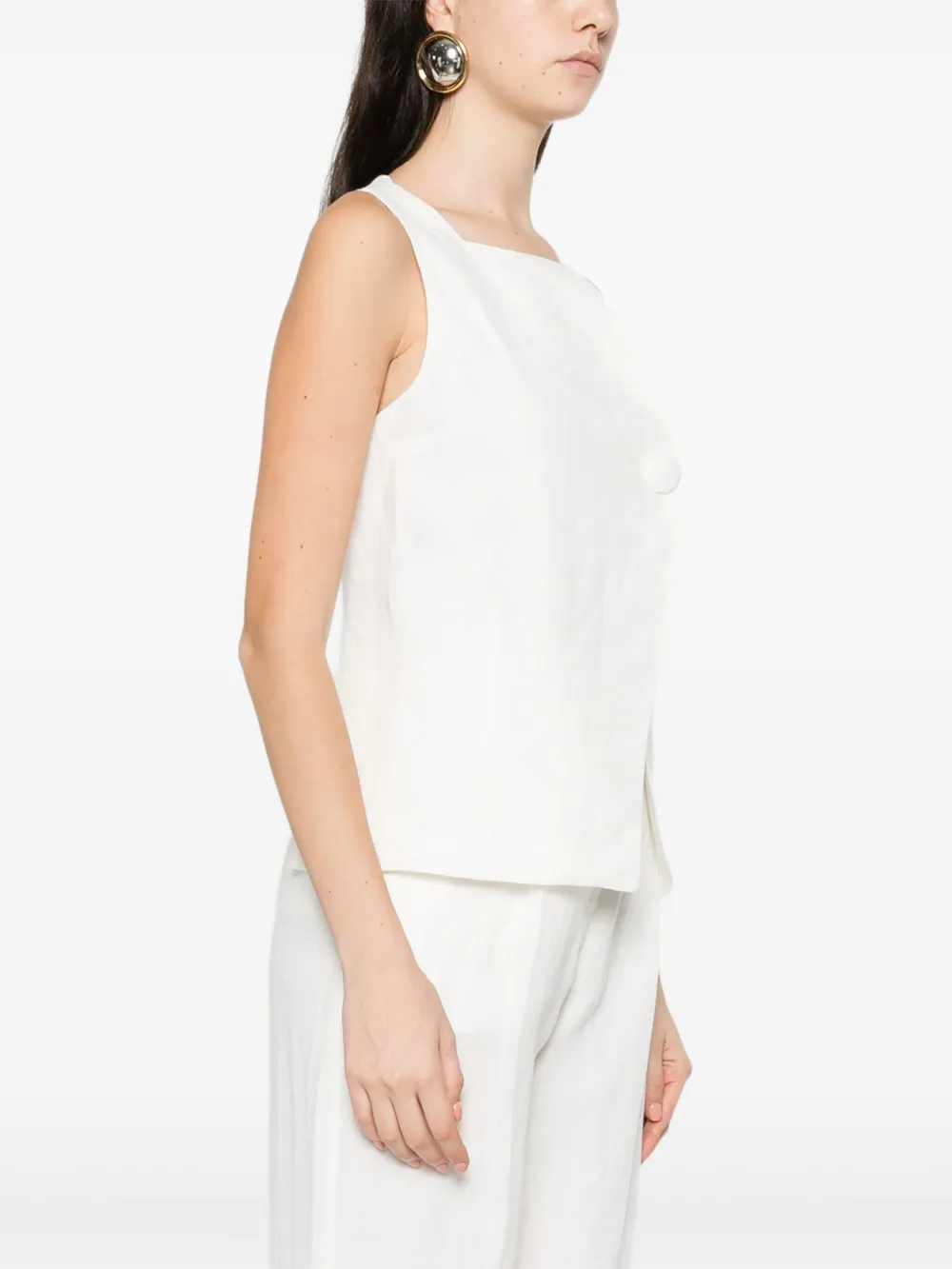 Occleus August Vest In White