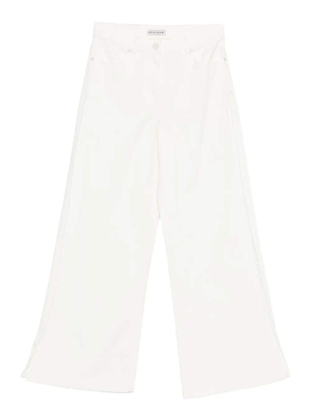 OCCLEUS Bianca wide-leg trousers | White | Image 1