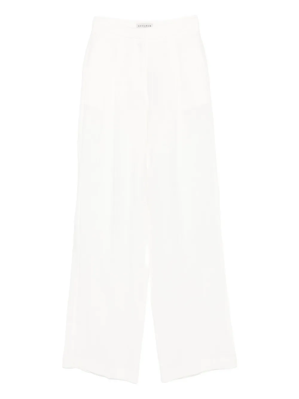 Occleus Kelsey Palazzo Trousers In White