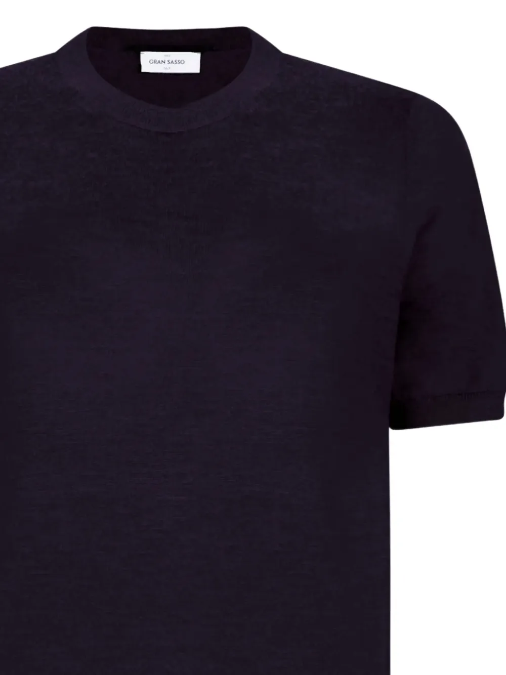 Gran Sasso Short-sleeves Sweater In Blue