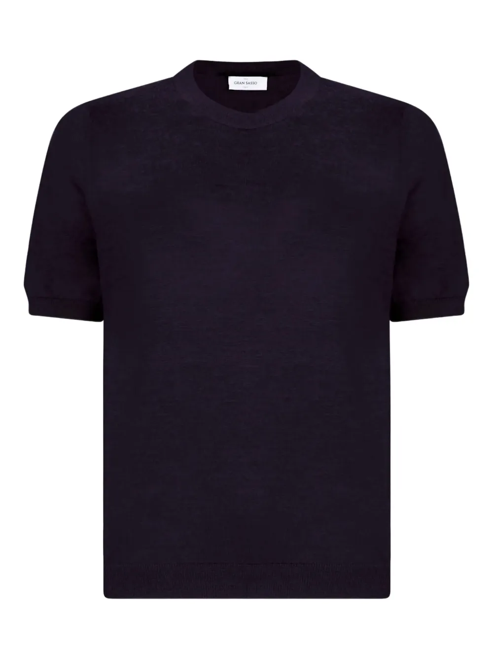 Gran Sasso Short-sleeves Sweater In Blue