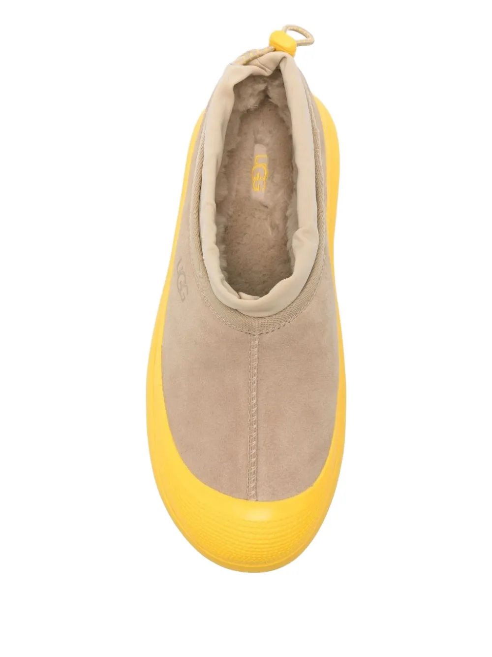 Ugg Two-tone Design Boots In Multi