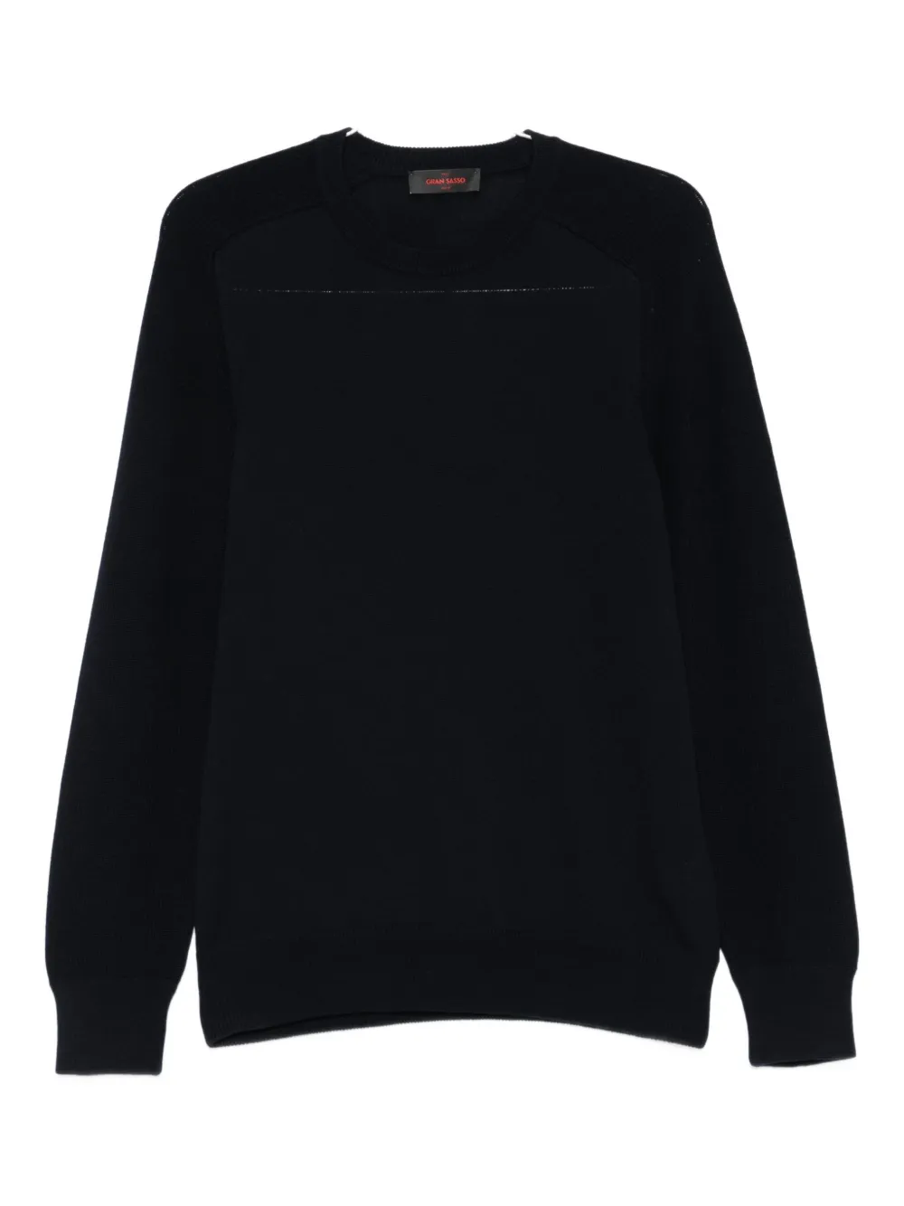 Gran Sasso Crew-neck Sweater In Black