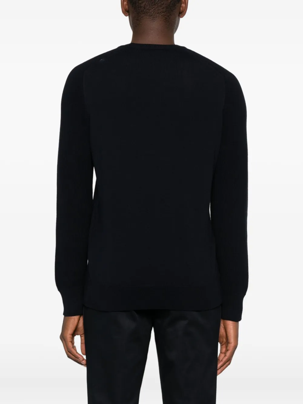 Gran Sasso Crew-neck Sweater In Black