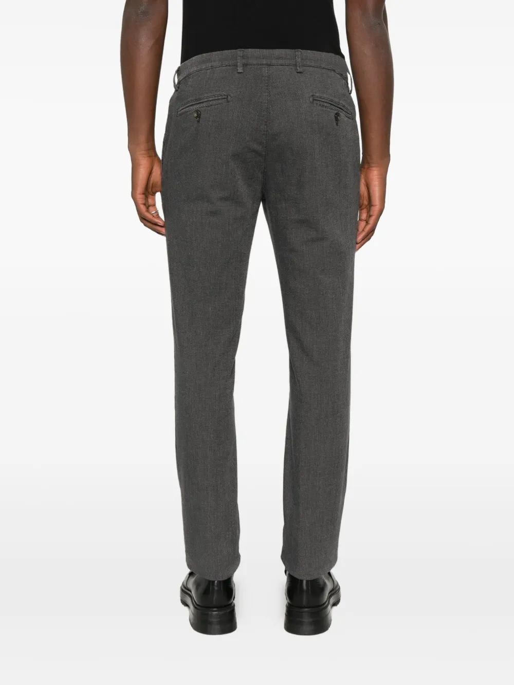 Briglia 1949 Broek met knoopsluiting Grijs