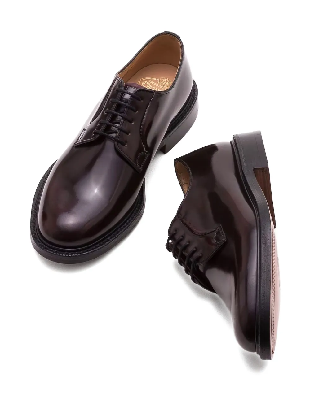 Church's Leren derby schoenen Brown