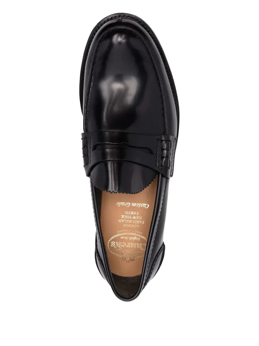Church's Pembrey Bookbinder Fumè loafers Zwart
