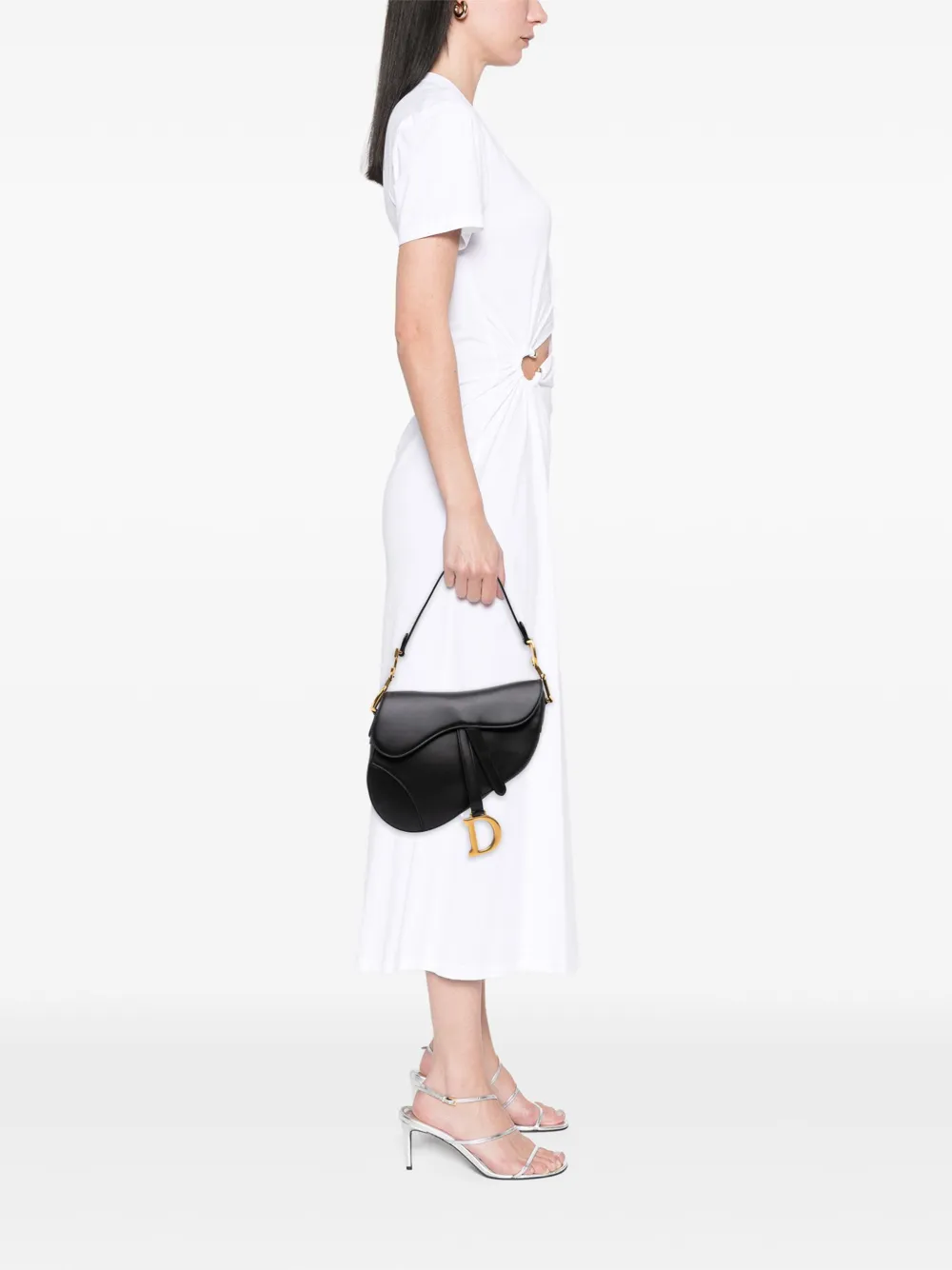 Christian Dior Pre-Owned 2018 Smooth Calfskin Saddle Bag shoulder bag | Pre-Owned | Image 2