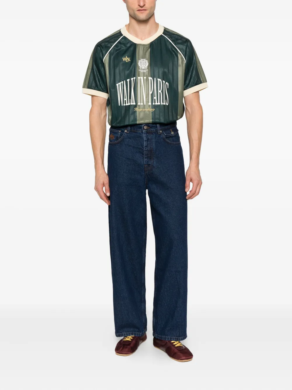 WALK IN PARIS Football jersey T-shirt | T-Shirts | Image 2