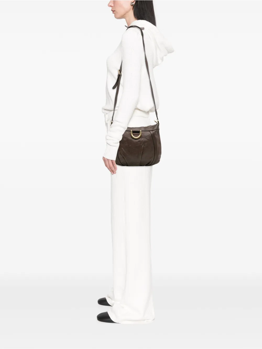 Gucci Pre-Owned 2016-2025 Guccissima Abbey D Ring crossbody bag | Pre-Owned | Image 2
