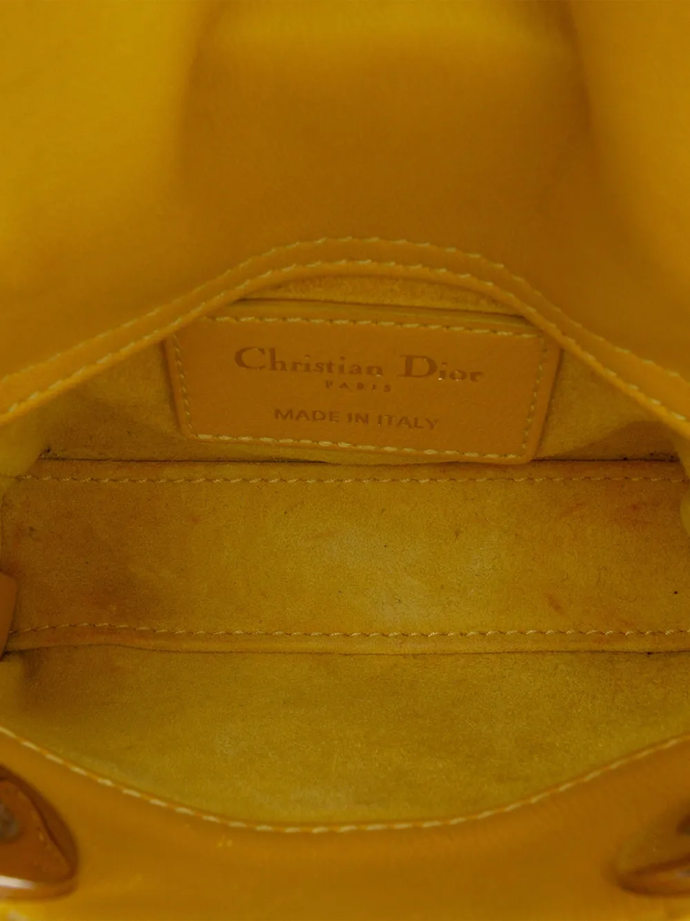 2021 Micro Lambskin Cannage Lady Dior Satchel