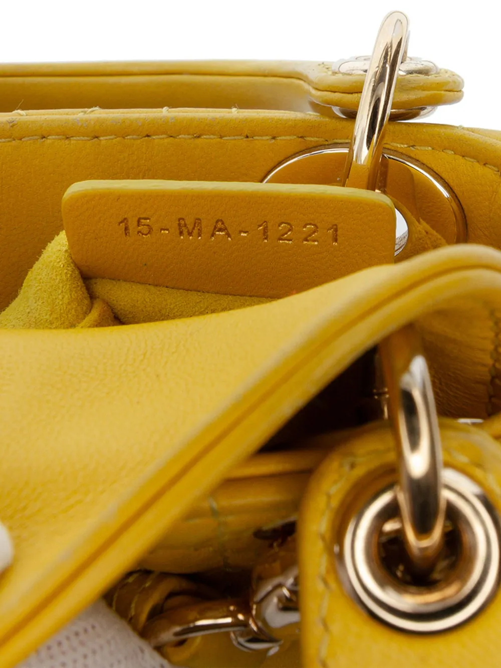 Christian Dior Pre-Owned 2021 マイクロ ラムスキン カナージュ